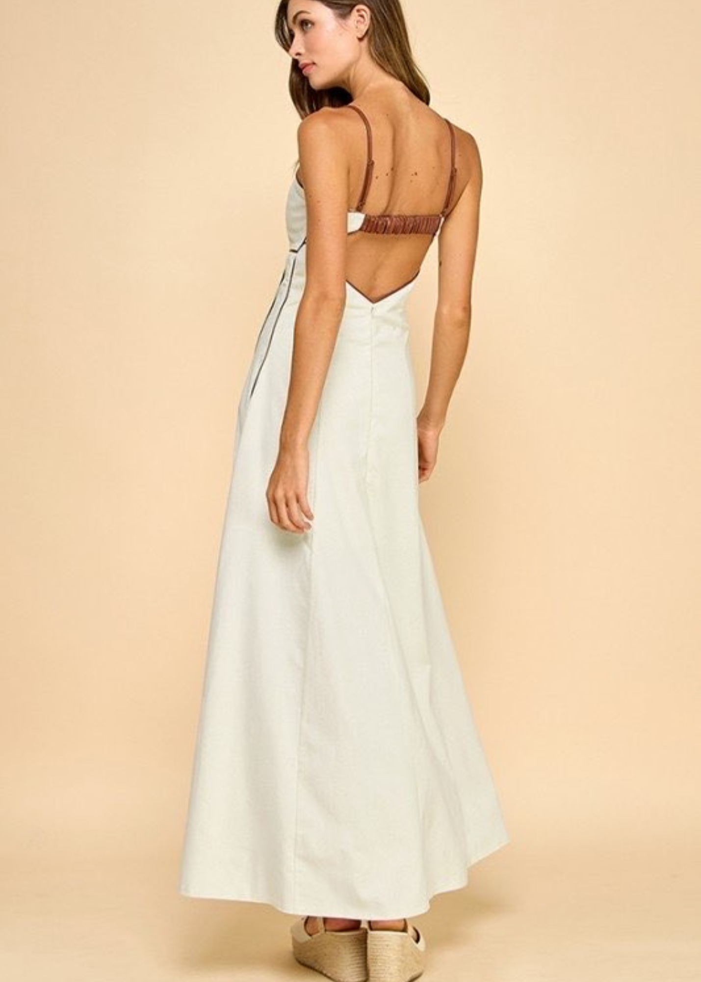 Ivy Open Back Maxi Dress