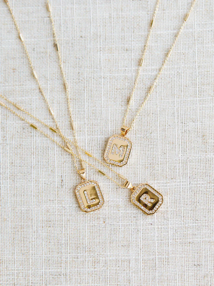 Michelle McDowell Finley Initial Necklace
