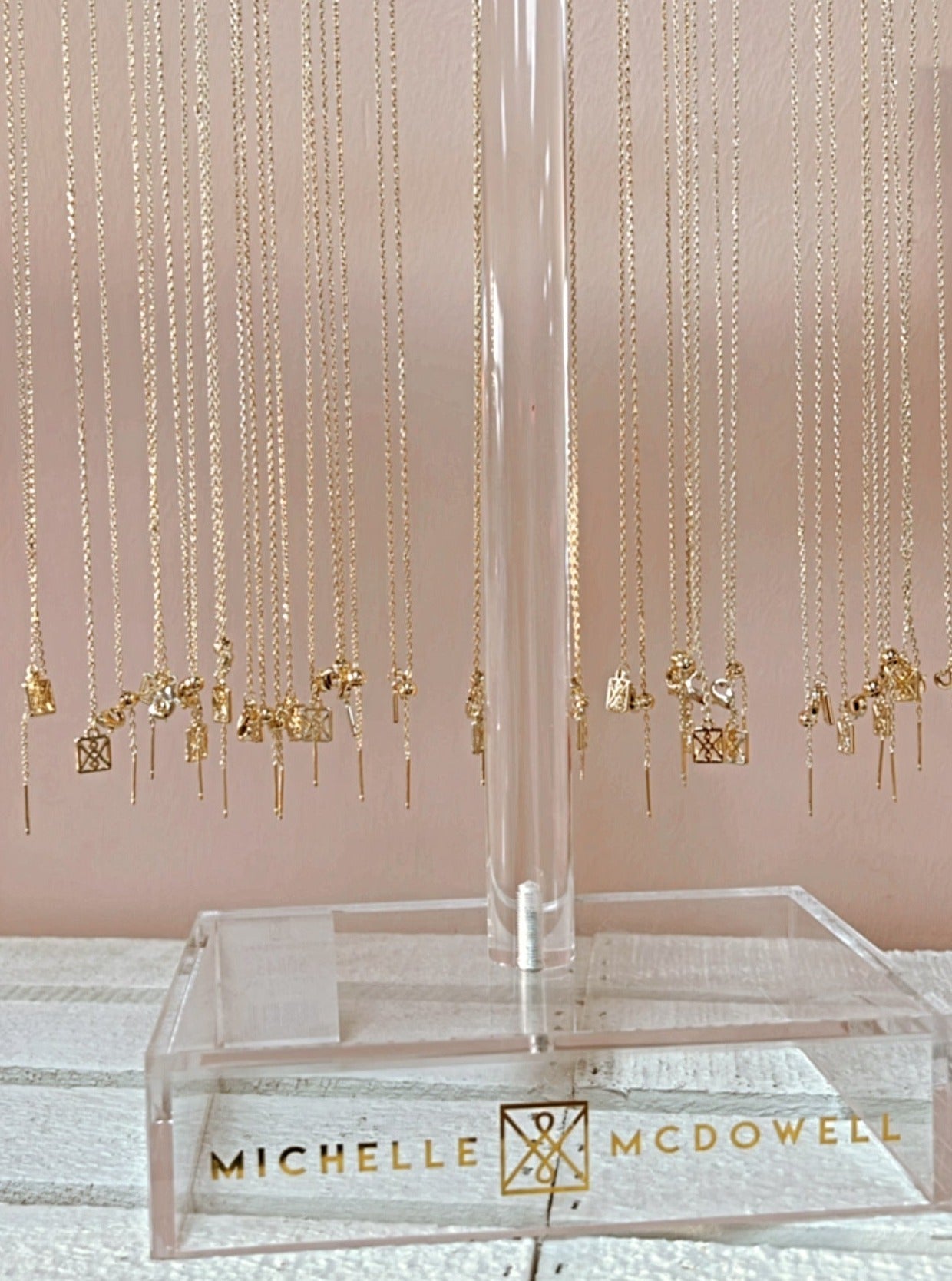 Michelle McDowell Luxe Charm Necklace Bar