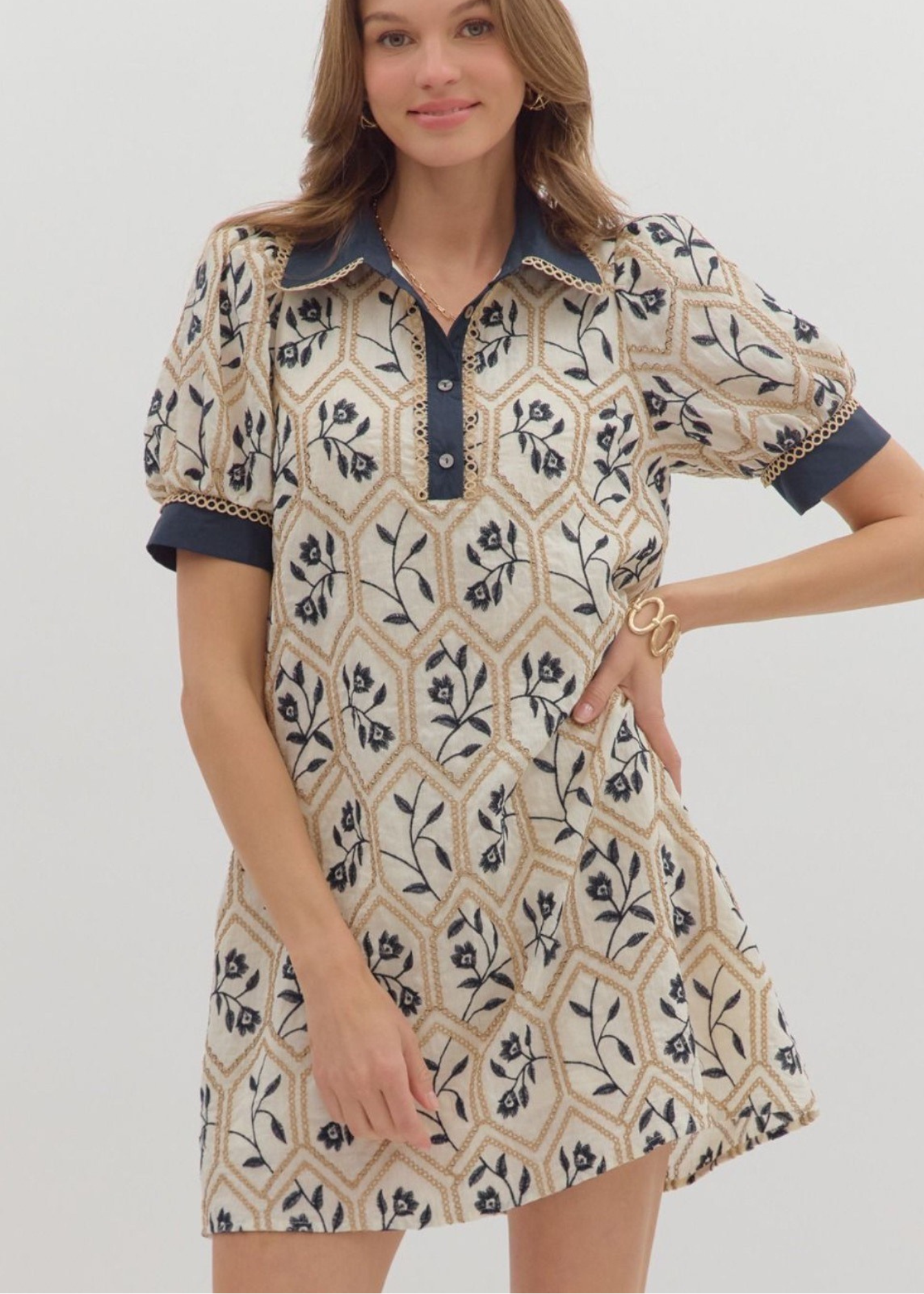 Naomi Floral Mini Dress