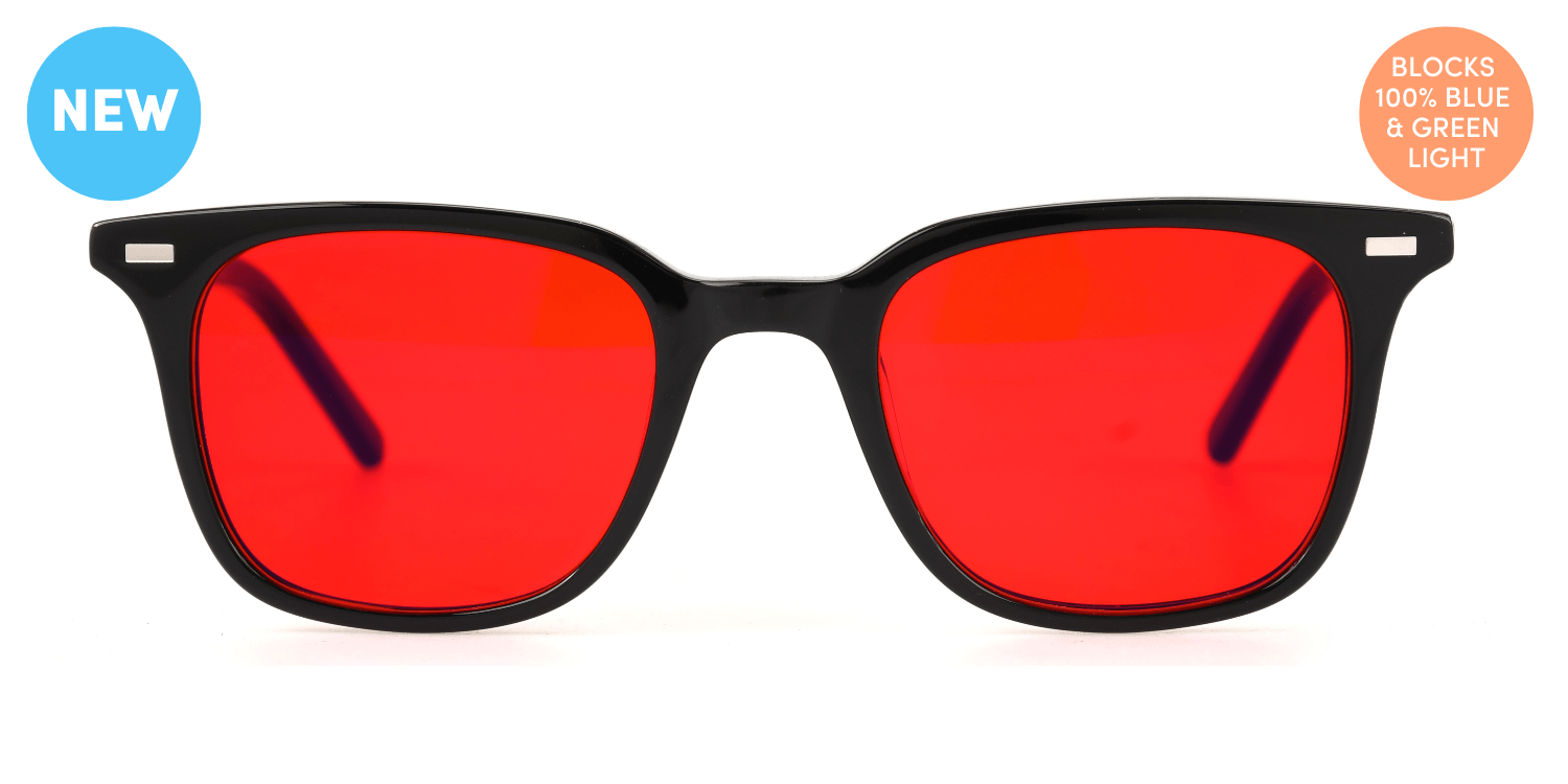 Jason Blue Light Blocking Glasses - Black